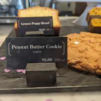 Vegan peanut butter cookies. at Peet's Coffee in Ventura