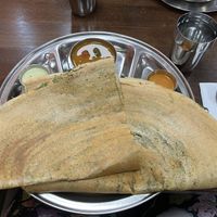 Spinach potato dosa  at Dosa Hut in Rocky Hill