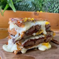 Veggie ‘morning glory’ available as vegan option  at Holy Cheesus in Newport