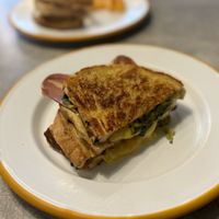 Joe ‘no’ pastrami  at Holy Cheesus in Newport