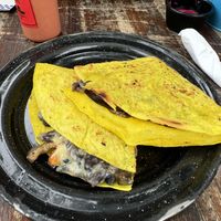 Quesadillas  at La Chingada in Montevideo