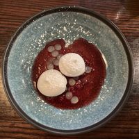 Delicious vegan dessert    at Moonshine 152 in Boston