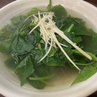 Vegetable soup. Simple, light and delicious.  at Guǎng Chéng Sù Shàn 廣誠素膳 in Taipei