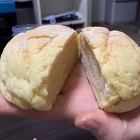 Vanilla melon pan  at Maison Landemaine in Tokyo