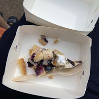 Takeaway blueberry blondie (7.90€)  at Ihana Kahvila Baari in Helsinki