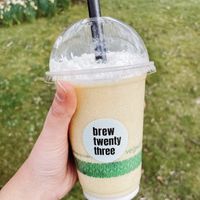 Coconut colada smoothie  at Brew Twenty Three in Shirley