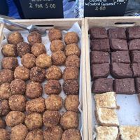 the arancini was to die for  at The Vegan Habit in Hythe