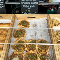 Seitan bakes were really yummy at The Vegan Habit in Hythe