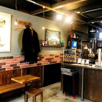 inside the shop at Woodberry Coffee - Setagaya in Tokyo