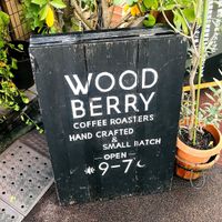 sign at Woodberry Coffee - Setagaya in Tokyo