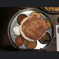 Plate  at Pongal - Midtown in New York City