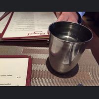 Water  at Pongal - Midtown in New York City