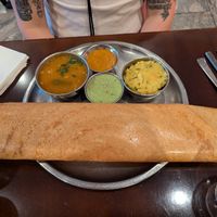 Masala dosa at Pongal - Midtown in New York City