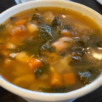 White bean soup.  at Salata in Conroe