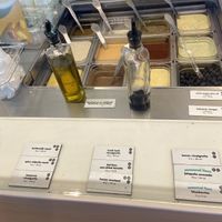 Dressings at Salata in Conroe