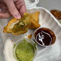 Samosa at Bombay Street Food 2 in Washington