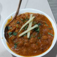 Chana Masala at Indian Aroma in Victoria