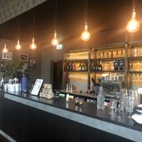 Bar and counter  at Brödernas in Jonkoping