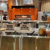 Cooked in a fire oven at Blaze Pizza in West Vancouver
