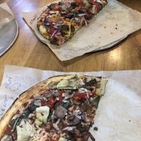 Vegan build your own   at Blaze Pizza in West Vancouver