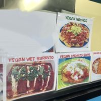 Vegan Menu Items at Mamicon's Vegan Mexican Restaurant in Northridge