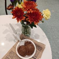 Chocolate vegan #Veganuary at Jeni's Ice Creams in Austin