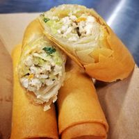 Vegan lumpia at Slide Thru #FAM in Norfolk