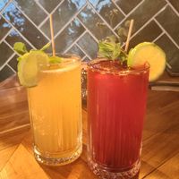 Tasty drinks at Ahimsa in Munich