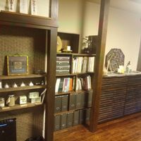 Seating area at Sui Cafe in Tokyo