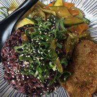 Tofu katsu curry at Handa in Padua