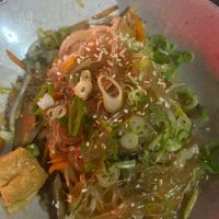 Vegan glass noodles at Handa in Padua