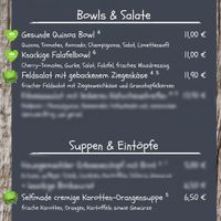 Bowls und Suppen at 1894 Bistro & Bar in Goslar