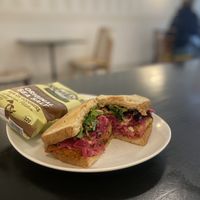 Gaia Cafe - Vegan Reuben  at Gaia Cafe in Grand Rapids
