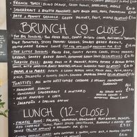 Main menus at The Sundial Kitchen in Bristol