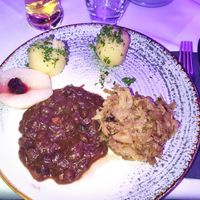 Veganes Sauerbratenragout von der Jackfrucht at Gasthaus Herkenrath Hof in Leverkusen