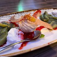 Birnen Parfait   at Gasthaus Herkenrath Hof in Leverkusen