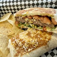 Crunch wrapp  at Vegan Vato in Albuquerque