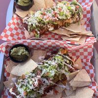 Cali burrito  at Vegan Vato in Albuquerque