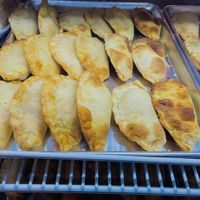 Empanadas with vegan opy  at Mate Conmigo in Northridge