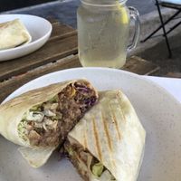 Lentil Wrap at Alive Bistro in Marsalforn