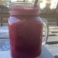 Beetroot & Apple juice  at Alive Bistro in Marsalforn