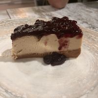 Cheese cale  at Bioloco in Madrid