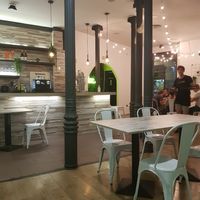 The restaurant at Bioloco in Madrid