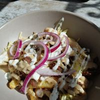 cerdi papas at Bioloco in Madrid