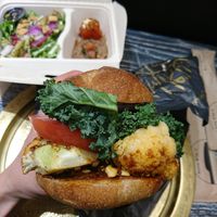 Might look nice, but the taste was just of boiled cawliflower and bread....... Disappointing at Carvaan Delicatessen in Yokohama