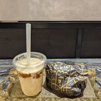 Dates Shake and Burger at Carvaan Delicatessen in Yokohama