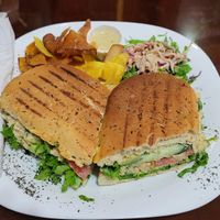 Panini vegano at Evy's World in Monteverde