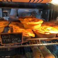 Vegan pie at Uraidla Brewery in Uraidla