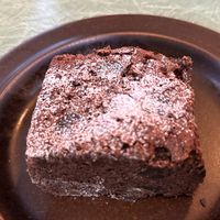Vegan brownie   at Uraidla Brewery in Uraidla