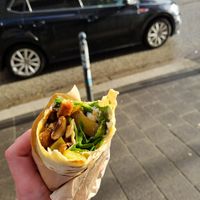 Vegan Kebab Wrap #Veganuary at Bäristo Vegan Deli in Kiel
